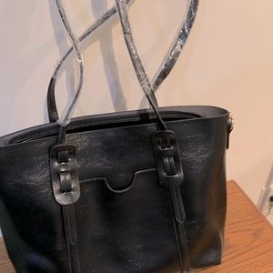 Large black purse